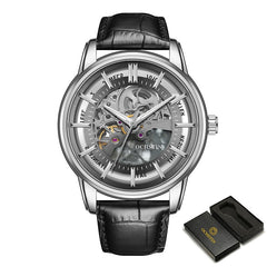 Men Watch Mechanical Automatic Wristwatch Stainless Steel
