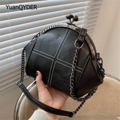 Fashion Chain Design Ladies Shoulder Bag High Quality PU Leather