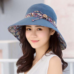 Summer Outdoor Fashion Ladies Big Brimmed Hat Sunscreen