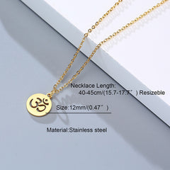 Simple Casual Necklaces Stainless Steel Feather Geometric Bar