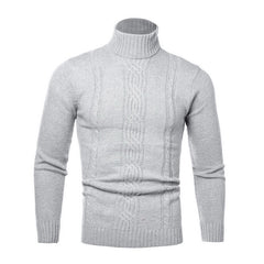 Warm Turtleneck Sweater Men Pull Homme Casual Pullover