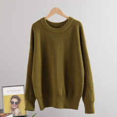 OverSized Wool Sweater Autumn Winter Warm Turtlenecks Casual