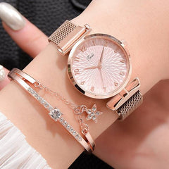 Bracelet Quartz For Women Magnetic Watch Ladies Sports