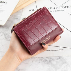 Small Women Wallet Female Pattern Zipper Coin Purses