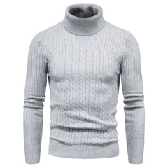 Warm Turtleneck Sweater Men Pull Homme Casual Pullover