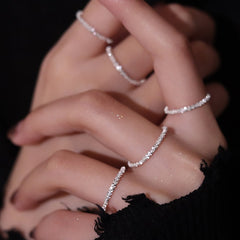 Personality Simple Star Moon Bead Chain Bracelet
