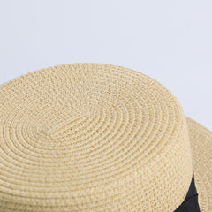 simple Summer Parent-child Beach Hat Female Casual Panama Hat