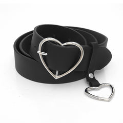 sweetheart buckle with adjustable ladies luxury brand cute Heart-shaped