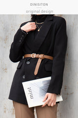 Belt Genuine Leather Ladies Thin Belts Fashion Jeans Windbreaker Waistband