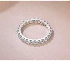 Rings For Women Silver Color Cubic Zirconia Ring Trendy Jewelry
