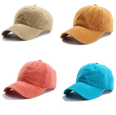 Solid Spring Summer Cap Ponytail Baseball Cap Fashion Hats