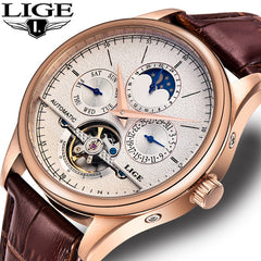 Brand Classic Mens Retro Watches Automatic Mechanical Watch
