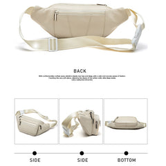 Genuine Leather Belt Bag Women Waist Bags