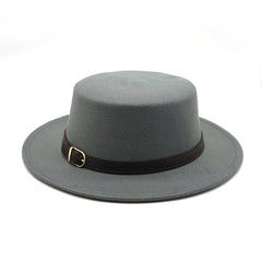Retro Winter Autumn Top hat Imitation Woolen Felt Fedora Hats