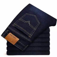 Clothing Slim Men Summer Autumn Business Casual Jeans Oversize Denim