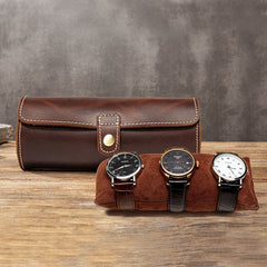Watch Roll Case Portable Vintage Watch Case Watch Holder
