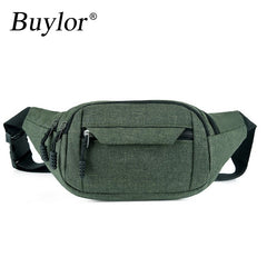 Buylor Waist Bag Oxford Waist Packs Simple Casual Fashion Ladies