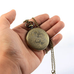 Unique Men Women Vintage Pocket Watch Roman Numerals