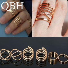 Fashion Minimalist Punk Knuckle Rings Fashion Jewelry