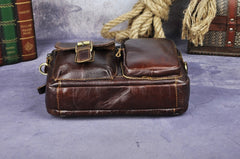 Quality Original Leather Design Male Shoulder messenger bag
