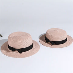 simple Summer Parent-child Beach Hat Female Casual Panama Hat