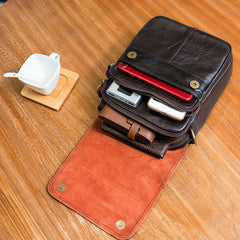 Original Leather Male Casual Shoulder Messenger bag Cowhide Fashion Cross-body Bag