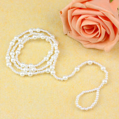 1 SET Fashion Pearl Anklet Women Ankle Bracelet