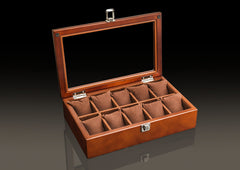 Wood Watches Box Organizer Top Wooden Watch Display Fashion