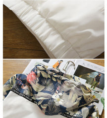 Women Hooded Jackets Floral Causal Windbreaker Women Basic Jackets