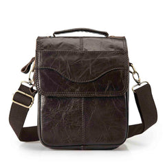 Original Leather Male Casual Shoulder Messenger bag Cowhide Fashion Cross-body