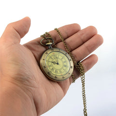 Unique Men Women Vintage Pocket Watch Roman Numerals