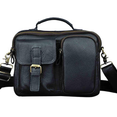 Quality Original Leather Design Male Shoulder messenger bag