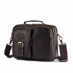 Quality Original Leather Design Male Shoulder messenger bag