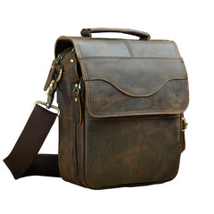 Original Leather Male Casual Shoulder Messenger bag Cowhide Fashion Cross-body