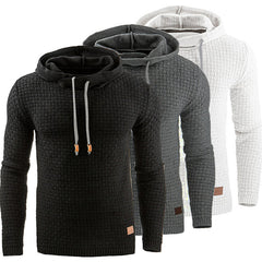 Hoodies Slim Hooded Sweatshirts Mens Coats Male Casual Sportswear