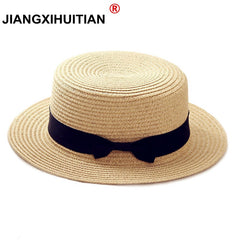 simple Summer Parent-child Beach Hat Female Casual Panama Hat