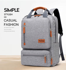 Casual Business Men Computer Backpack Light 15 inch Laptop Bag