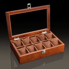 Wood Watches Box Organizer Top Wooden Watch Display Fashion