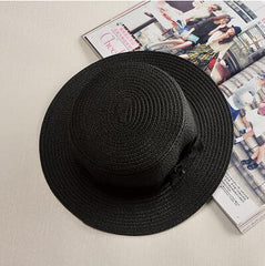 simple Summer Parent-child Beach Hat Female Casual Panama Hat