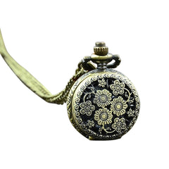 pocket watch Retro Vintage Steampunk Quartz Necklace