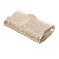 Crocodile pattern cow leather women clutch bag shoulder bag