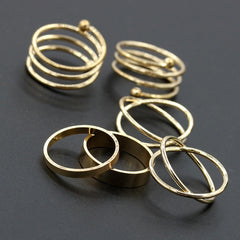 Fashion Minimalist Punk Knuckle Rings Fashion Jewelry