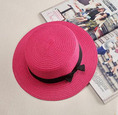 simple Summer Parent-child Beach Hat Female Casual Panama Hat