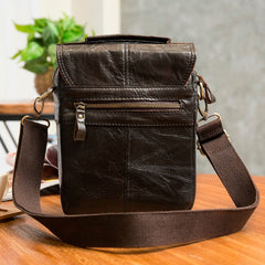 Original Leather Male Casual Shoulder Messenger bag Cowhide Fashion Cross-body Bag