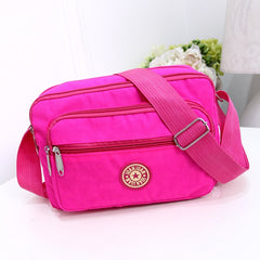 Multi Layer Messenger Bag Women Canvas Bag