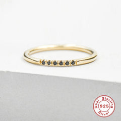 Square Black Diamond Ring Fine Jewelry