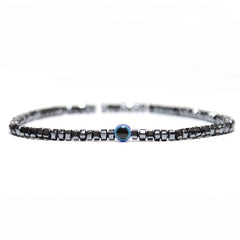 Lapis bracelet for Men Lapis lazuli Bead Bracelet