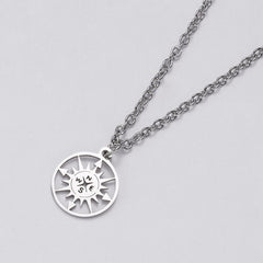 Men Necklace Stainless steel Necklace Women Men Simple Long Chain