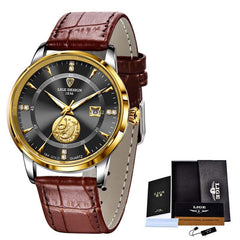 Women Watch Brand Fashion Ladies Watch Elegant Gold Steel Wristwatch