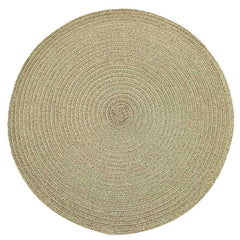 Round Cotton Woven Nordic Non-slip Kitchen Accessories Placemat